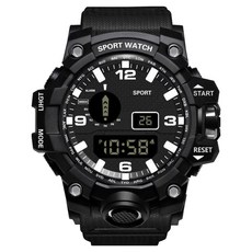 Baide 舒適輕便運動電子錶, 1個, 黑色 Type 1