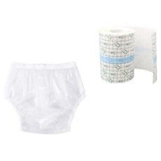 Happy is Mine 保護良好的術後防水內褲 透明 + 防水膠帶組, 1套