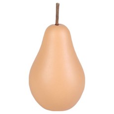 Souplace 現代陶瓷梨形室內裝飾品, 棕色