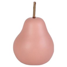Souplace 現代陶瓷梨形室內裝飾品, 粉紅色