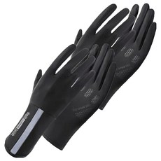 Maket Gamseong 女性戶外活動手套, 2個, 黑色