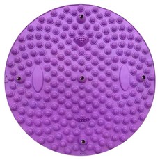 Herbzen 足部按摩墊 腳底足弓 磁石強化 訓練器 58cm, 1個, 紫色