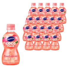 썬키스트 코코 피치, 300ml, 20개