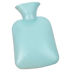 Homesprin 熱水熱敷保溫熱水袋 藍色 500ml, 1個