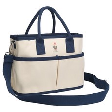 RaelraBear 兔子帆布托特斜背包 RA24-560, 象牙白