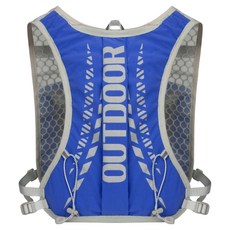 DisTiff輕量跑步背心背包, 1個, 藍色