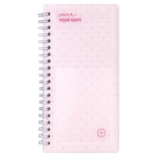 비온뒤 Catch your days 핸디형 티켓북, 핑크, 1개