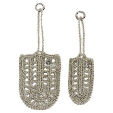 MystiKotita 魚骨卡夾與護唇膏包 金屬線編織 DIY 材料包組合, 1套, 香檳色