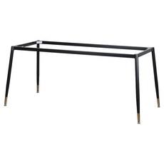 도리퍼니처 이플 G 철제 식탁 프레임 1800, 블랙, 1개