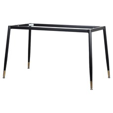 도리퍼니처 이플 G 철제 식탁 프레임 1400, 블랙, 1개