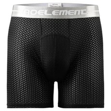 AOELEMENT 奧元素 運動機能長版四角褲透氣內褲
