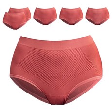 HENIS 輕機能無縫石墨烯女三角褲6件組 GT-122, 顏色隨機