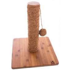 Martin Sellier 椰子纖維貓抓柱 + 底板, 1個, 咖啡色