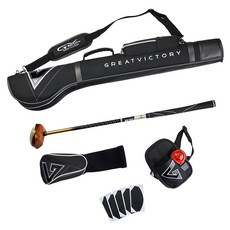 GVTour GREAT VICTORY 場地高爾夫球具全套組 球桿長度 : 85.5cm + 球袋長度 : 98cm, GVTOUR PARK GOLF PK-200