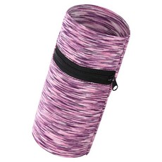 셀리빙 야외 운동 러닝 핸드폰보관 손목 가방, 퍼플 스트라이프, 1개