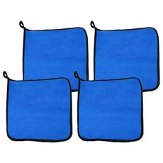 UNI-LAIYIE 珊瑚絨加厚廚房抹布 LY96760, 4個