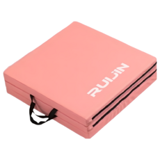 多功能摺疊體操墊 180 x 60 x 5cm, 1個, 粉色