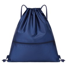 셀리빙 다용도 스포츠 헬스 운동 스트링 백팩, 네이비, 1개