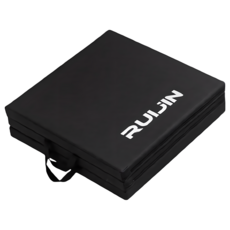 多功能摺疊體操墊 180 x 60 x 5cm, 1個, 黑色