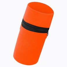 셀리빙 야외 운동 러닝 핸드폰보관 손목 가방, 오렌지 레드, 1개
