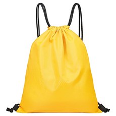 셀리빙 다용도 멀티 수납 스포츠백백, 옐로우, 1개