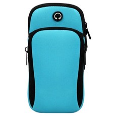 Parajuni 跑步健身手機收納運動包 HJ0581, 藍色, 1個