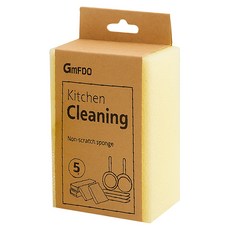 CLEAN 克林 絲瓜海綿, 5個裝, 1組