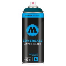 MOLOTOW COVERSALL WATERBASED 高覆蓋水性噴漆 358026, 1個, 400ml, 藻綠色