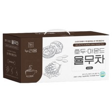 누리움 호두 아몬드 율무차, 18g, 1개, 80개입