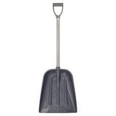 dailed 一觸式塑膠雪鏟 灰色, 1個