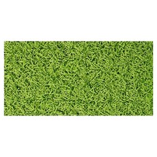 好物良品 居家兒童遊戲墊戶外陽台草皮 100 x 50cm 綠色, 1個