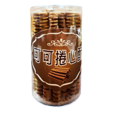 品安 捲心酥 可可, 1個, 220g