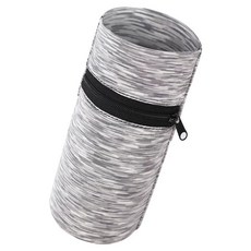 셀리빙 야외 운동 러닝 핸드폰보관 손목 가방, 그레이 스트라이프, 1개