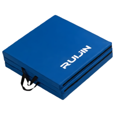 多功能摺疊體操墊 180 x 60 x 5cm, 1個, 藍色