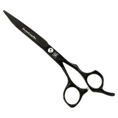 SILVER LINE 狗狗布魯塞爾民美容剪刀 BRUSSELS75, 黑色, 1個