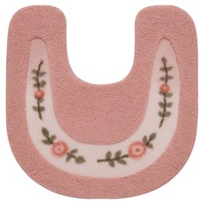 Mini嚴選 田園U型花朵馬桶吸水地墊 CN0506-P