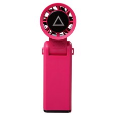 BIGGER 魷魚遊戲 COCOLD冰感摺疊製冷風扇 TRI, 桃紅色, COCOLD-002