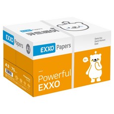 엑소 큐트베어 복사용지 75g, A3, 2500매