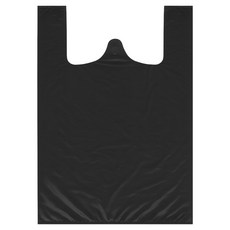 Igeodat 加厚強化型耐用提把塑膠袋 黑色 32 x 52 cm 50入, 9L, 100個