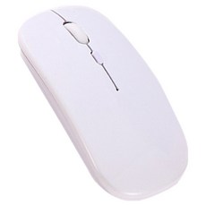 PLEIGO 무소음 블루투스 무선 마우스, 화이트, M20