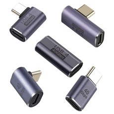 컴스 USB C타입 4.0 연장젠더 MF 4종 + FF 세트, 1세트, CP200