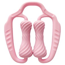 三次方 環形夾腿按摩器 2輪, 櫻花粉, 1個