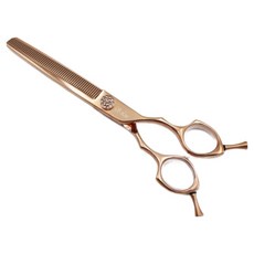 SILVER LINE 狗狗雙向打薄美容剪刀 ERAD7055, 1個, 金色