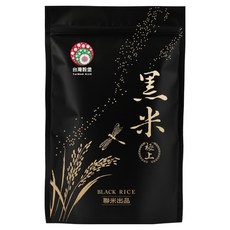 台灣榖堡 極上黑米 台灣公司貨, 1kg, 1個, CNS 二等米
