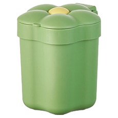 썬앤드림 컬러 데이지 다용도 미니 휴지통, 그린