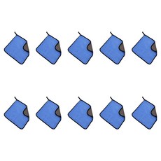 保齡球毛巾, 10個, 藍色