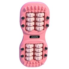 MUAN 腳底滾輪按摩器/足底按摩器/家用腳底按摩球/穴位按摩, 1個, 粉色