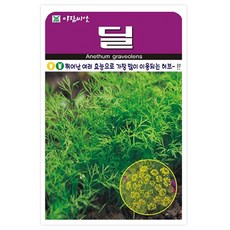 아람종묘 허브 딜 씨앗 300p, 1개