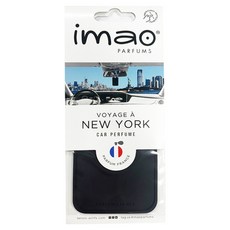 imao 頂級卡片型車用芳香劑 黑色, 1個