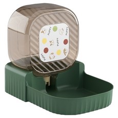 PASTEL PET 寵物半自動飲水器 餵水碗 FREE, 綠色, 1個